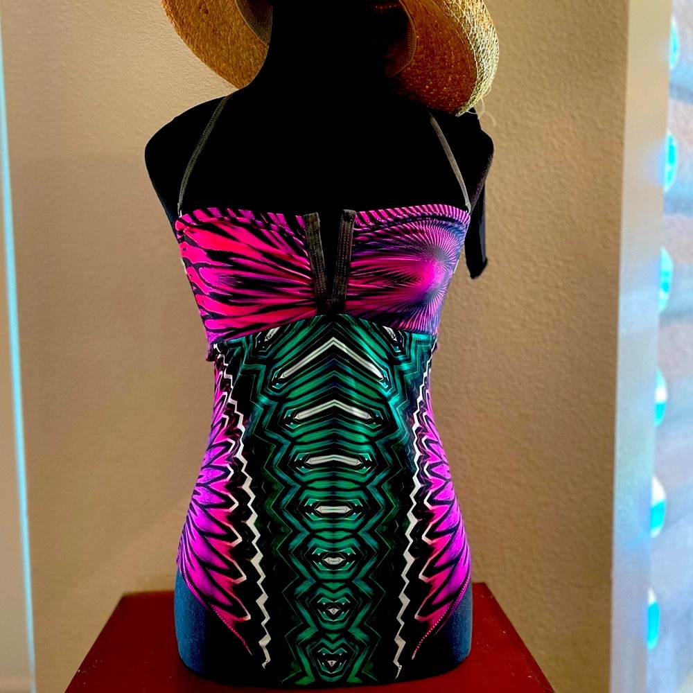 Sexy slimming one-piece swimsuit